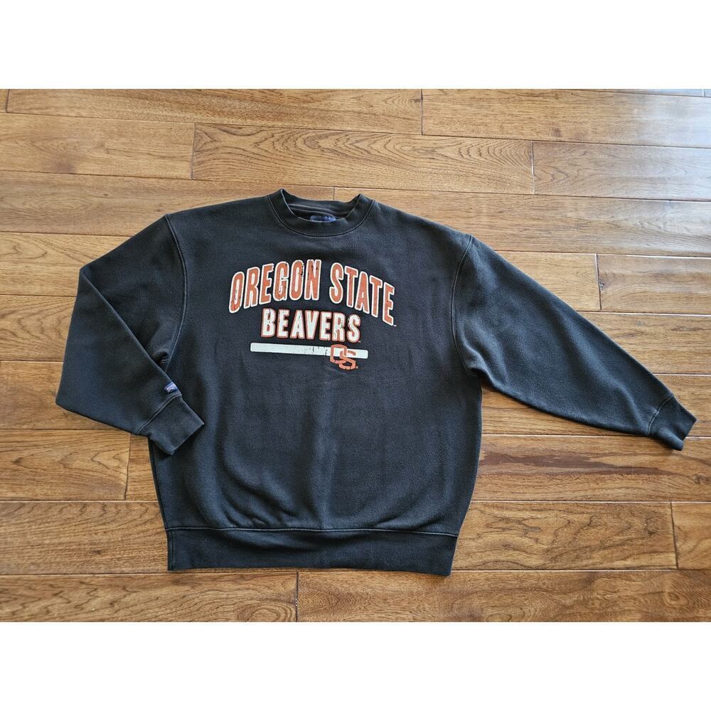 Jansport Oregon State Beavers Crewneck Sweatshirt Size XL Black